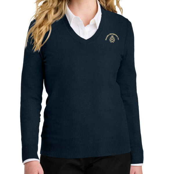 Port Authority® Women’s Easy Care V-Neck Sweater Thumbnail