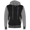Unisex Heavyweight Varsity Full-Zip Hooded Sweatshirt Thumbnail